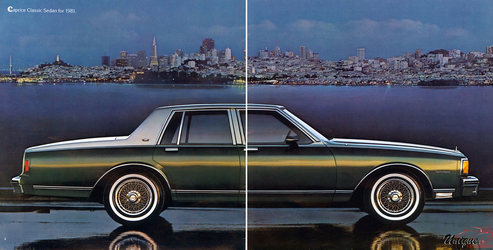 1981 Chevrolet Caprice Impala Brochure Page 3